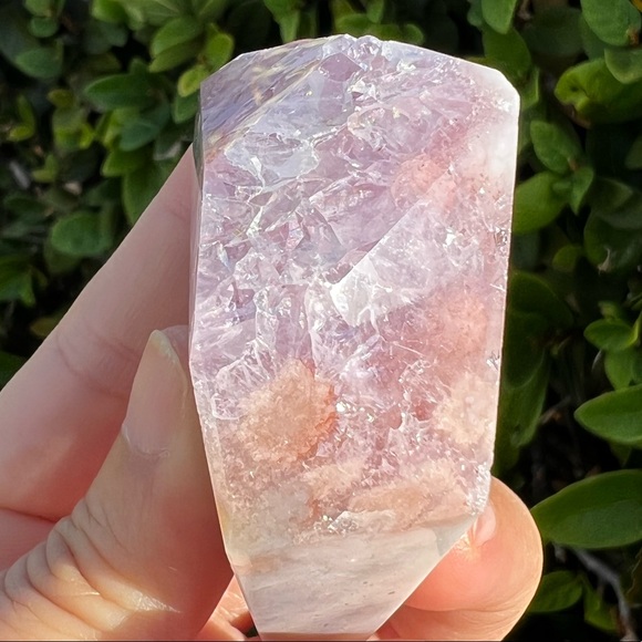 Amethyst Flower Agate Free Form - Picture 3 of 5